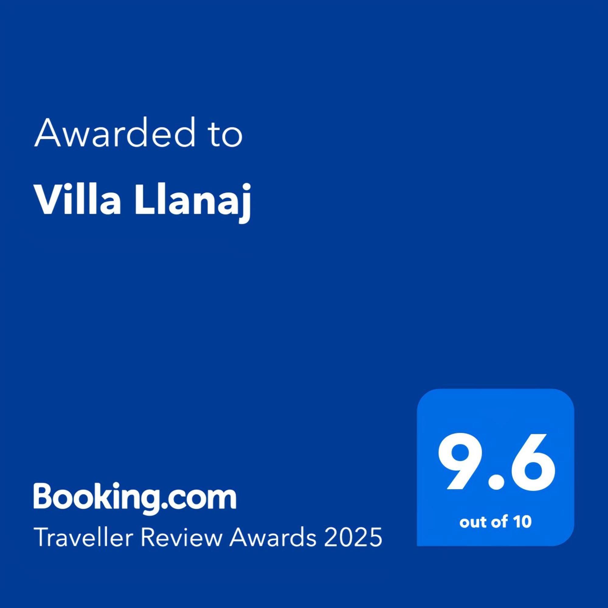 Villa Llanaj Берат Екстер'єр фото